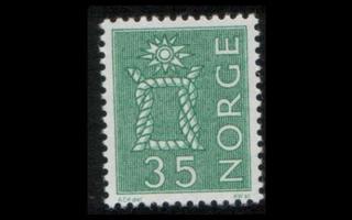 Norja 482 ** Merimiessolmu 35 öre (1962)