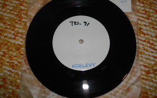 7" T.T. PURONTAKA - Silloin - single 1991 KOELEVY EX