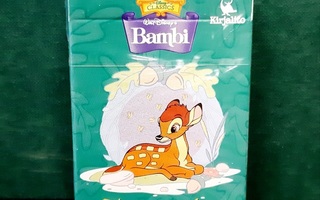 Disney Bambi Jahti pelikortit uudenveroiset