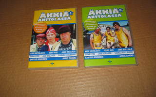 Äkkiä Anttolassa DVD:t  1 & 2  v.1999  GREAT!