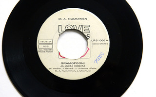 M.A.NUMMINEN, Gramofooni Ja Muita Ihmeitä - single 1970 !