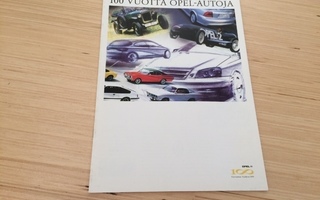 Myyntiesite - 100 vuotta Opel-autoja