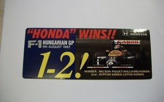 Tarra - Honda F1 1987