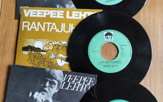 VeePee Lehto 3 kpl 7"LP