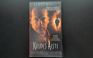 VHS: Kuudes Aisti / The Sixth Sense (Bruce Willis 1999)