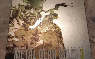 Metal gear solid 3 Steelbook edition PAL