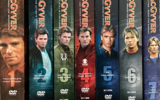 MACGYVER 1- 7 complete seasons DVD