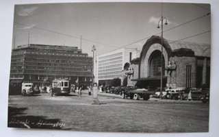 Kortti Alkup.Mallikappale Helsinki Rautatie Asema 1950-l