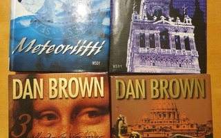 Neljä Dan Brown kirjaa Da Vinci -koodi