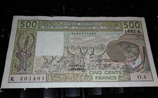 Senegal 500 Francs sn401