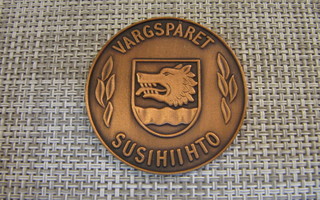 Vargspåret Susihiihto mitali 1980.