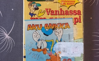 Aku Ankan taskukirja: Vanhassa vara parempi, avaamaton, muov