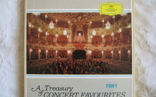 A Treasury of Concert Favourites (9 lp-levyn boksi)
