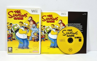 WII - The Simpsons Game