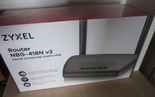 ZyXEL NBG-418N v2 Wlan reititin