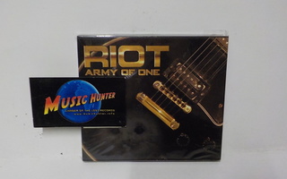 RIOT - ARMY OF ONE UUSI EU 2006 1. PAINOS CD