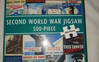 Palapeli 500-palaa second world war jigsaw