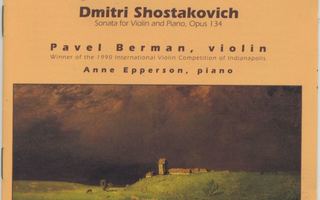 PAVEL BERMAN: BLOCH / ŠOSTAKOVITŠ – MINT! – Koch CD 1993
