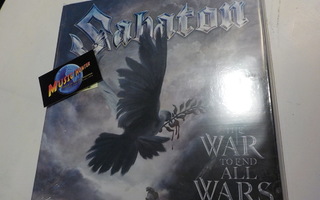 SABATON - THE WAR TO END ALL WARS UUSI 2CD EARBOOK