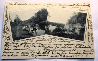 Fiskars sommitelma rautatie ym - 1901