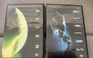 Alien ja Aliens DVD videot