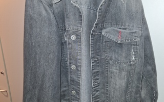 Farkku takki denim construction shine