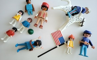 Playmobil geobra hahmoja