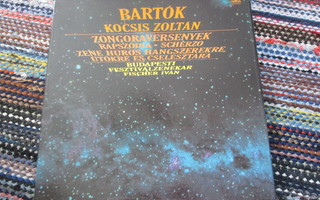 Bartok: Pianoteoksia. Zoltan Kocsis, Fischer. Hungaroton 3LP