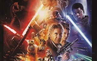 Star Wars: The Force Awakens (2015) uusi ja muoveissa