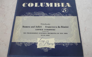 Tchaikovsky: Romeo and Juliet - Francesca da Rimini -Lp