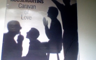 THE HOUSEMARTINS :: CARAVAN OF LOVE :: VINYYLI  7"  1986