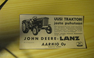 John Deere-Lanz traktorimainos