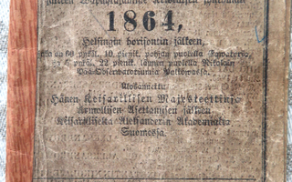 Suomenkielinen Almanakka vuodelle 1864