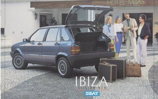 Seat Ibiza 5-ovinen -esite, 1986