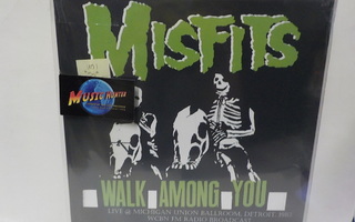 MISFITS - WALK AMONG YOU LIVE AT.... UUSI SS LP