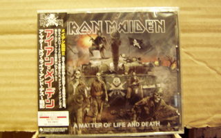 IRON MAIDEN - A MATTER OF LIFE AND DEATH CD JAPANI