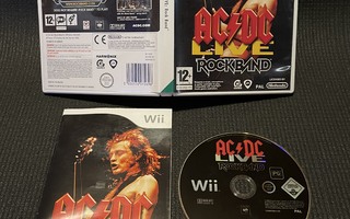 AC/DC Live Rockband Wii - CiB