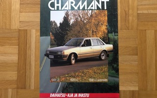 Esite Daihatsu Charmant vuodelta 1985