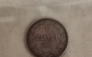 1 markka 1893, Suomi