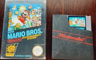 Super Mario Bros. 1985 Boxed Pal SCN/EEC (NES)