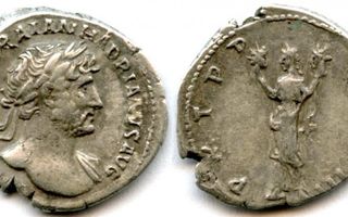 ANTIIKIN ROOMA: Hadrianus, hopeadenaari 119-122