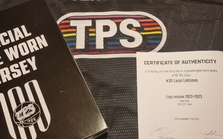 TPS Game Worn #30 Lehtinen Pride