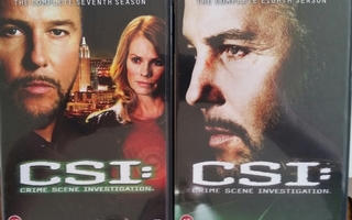 CSI: Las Vegas - Kaudet 7 ja 8-DVD