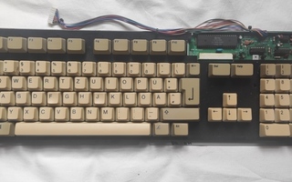 Toimiva Commodore A500 näppäimistö + uusi kova kalvo #3