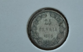 25 penniä 1898, Suomi