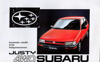 Subaru Justy 4WD - autoesite