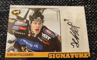 Cardset 2014-15 Jesse Puljujärvi Signature Kärpät