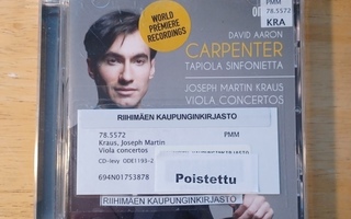 Kraus: Viola Concertos. Carpenter/Tapiola Sinfonietta