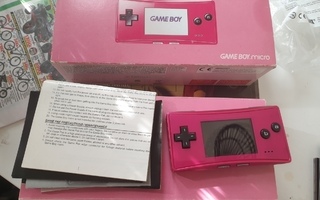 Gameboy Micro Pink CIB