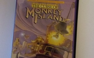 the curse of monkey island pc cdrom peli